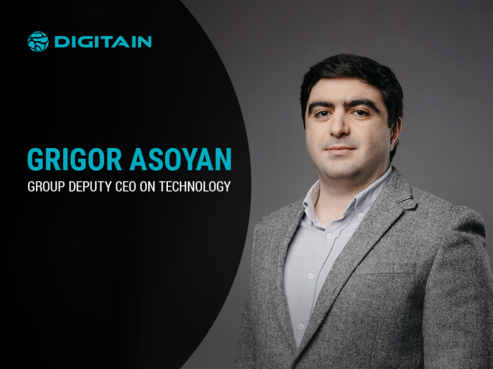 Digitain promotes Grigor Asoyan to Group Deputy CEO On Technology